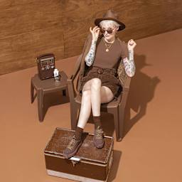 Rit All Purpose Liquid Dye - Dark Brown, 8 oz, adult wearing dyed clothing