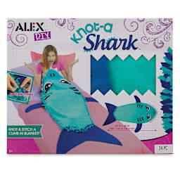 Alex DIY Knot-A-Shark Blanket Kit