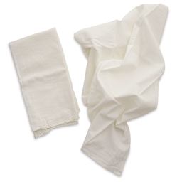 Craft Basics American Flour Sack Towels - 2 Towels shown, one folded