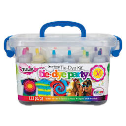 Tulip One-Step Tie-Dye Kit - Tie-Dye Party Tub, Kit of 18 Colors (In packaging)