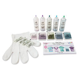 Tulip One-Step Tie-Dye Kit - Mermaid, Kit of 5 Colors (Kit contents)