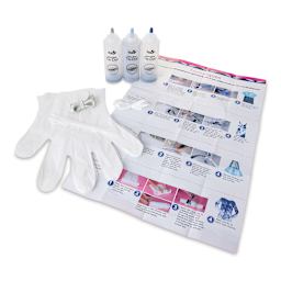 Tulip One-Step Tie-Dye Kit - Shibori, Kit of 3 Colors (Kit contents)