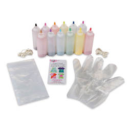 Tulip One-Step Tie-Dye Kit - Super Big, Kit of 12 Colors (contents)