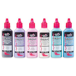 Tulip Dimensional Fabric Paint Set - Pastels, Iridescent, Set of 6 (Out of packaging)