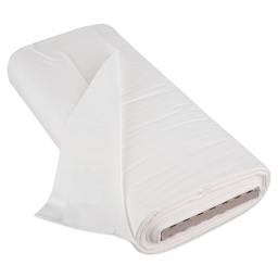 Design Works Bleached Muslin - Full bolt of 50 yds shown at slight angle and slightly unrolled