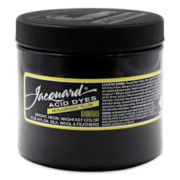 Jacquard Acid Dye - Fluorescent Yellow, 8 oz