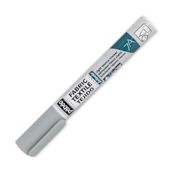 Pebeo 7A Light Fabric Brush Marker - Grey, 1 mm (Cap on)