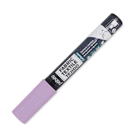 Pebeo 7A Opaque Fabric Marker - Pastel Violet, 4 mm (Cap on)