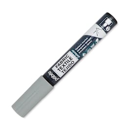 Pebeo 7A Opaque Fabric Marker - Pastel Taupe, 4 mm (Cap on)