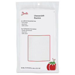 Dritz Cheesecloth - 36" x 15 yds front of packaging