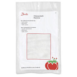 Dritz Cheesecloth - 36" x 6 yds front of packaging