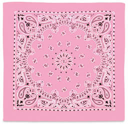 Carolina Paisley Bandana - Pink
