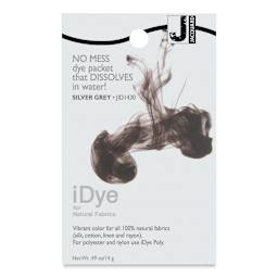 Jacquard iDye - Silver Gray, Natural Fabrics, 14 g packet