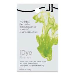 Jacquard iDye - Chartreuse, Natural Fabrics, 14 g packet