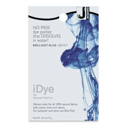 Jacquard iDye - Brilliant Blue, Natural Fabrics, 14 g packet