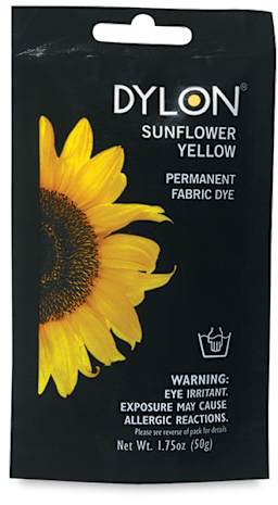 Dylon Fabric Dyes - Sunflower Yellow, 50 g