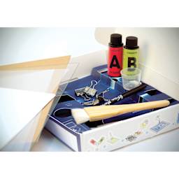 Jacquard Cyanotype Kit - contents shown in box