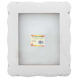 Hygloss Corrugated Frames - 12 frames in shrink wrap package with label