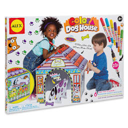Color A Dog House Kit