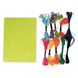 Kid Made Modern Embroidered Notebook Kit