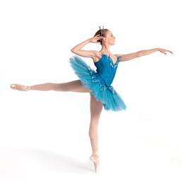 Rit ProLine Powder Dye - Ballerina wearing Royal Blue Tutu
