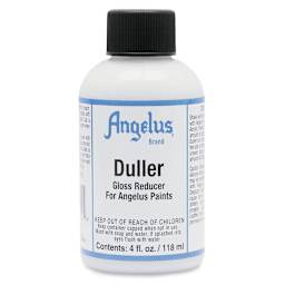 Angelus Leather Paint Duller - Front of 4 oz bottle
