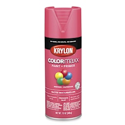 Krylon Colormaxx Spray Paint - Watermelon, Gloss, 12 oz
