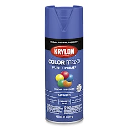 Krylon Colormaxx Spray Paint - Iris, Satin, 12 oz