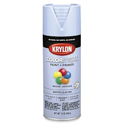 Krylon Colormaxx Spray Paint - Glacier, Matte, 12 oz