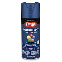 Krylon Colormaxx Spray Paint - Regal Blue, Gloss, 12 oz