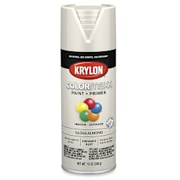 Krylon Colormaxx Spray Paint -  Almond, Gloss, 12 oz