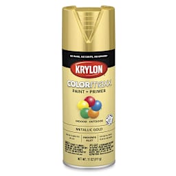 Krylon Colormaxx Spray Paint - Gold, Metallic, 11 oz