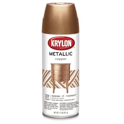 Krylon Brilliant Metallic Spray Paint - Copper, 11 oz