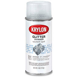 Krylon Glitter Spray Paint - Opulent Opal, 4 oz Can