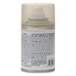 Krylon Glitter Spray Paint - Glistening Gold, 3 oz Can, back of can