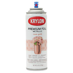 Krylon Foil Metallic Spray Paint - Rose Gold, 6 oz