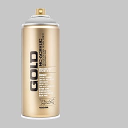 Montana Gold Acrylic Professional Spray Paint - Wall, 400 ml (Spray can with color swatch)