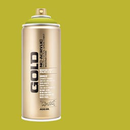 Montana Gold Acrylic Professional Spray Paint - Pepperoni Mild, 400 ml (Spray can with color swatch)