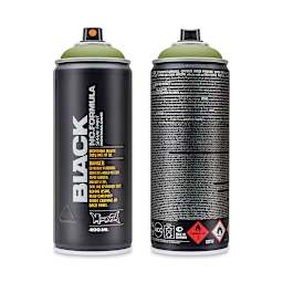 Montana Black Spray Paint - Lost Island, 400 ml can