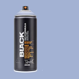 Montana Black Spray Paint - Brunhilde, 400 ml can with swatch