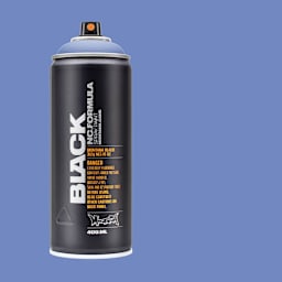 Montana Black Spray Paint - Waltraut, 400 ml can with swatch