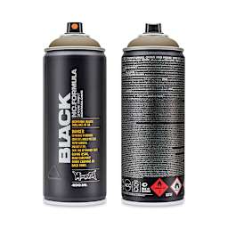 Montana Black Spray Paint - Pan, 400 ml can