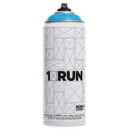 Montana 1XRUN Limited Edition Spray Paint - Blue Magic, 400 ml (Front)