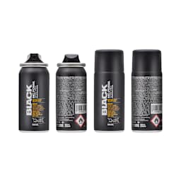 Montana Black Spray Paint - Black, 50 ml can