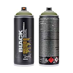 Montana Black Spray Paint - Troops, 400 ml can