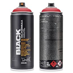 Montana Black Spray Paint - Code Red, 400 ml can