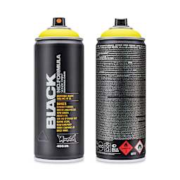 Montana Black Spray Paint - True Yellow, 400 ml can