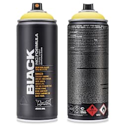 Montana Black Spray Paint - Easter Yellow, 400 ml can
