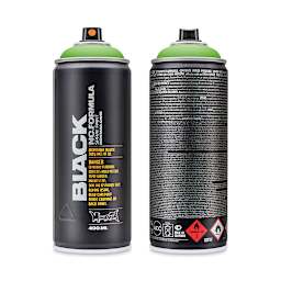 Montana Black Spray Paint - Power Green, 400 ml can