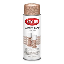 Krylon Glitter Blast Spray Paint - Rose Gold, 5.75 oz